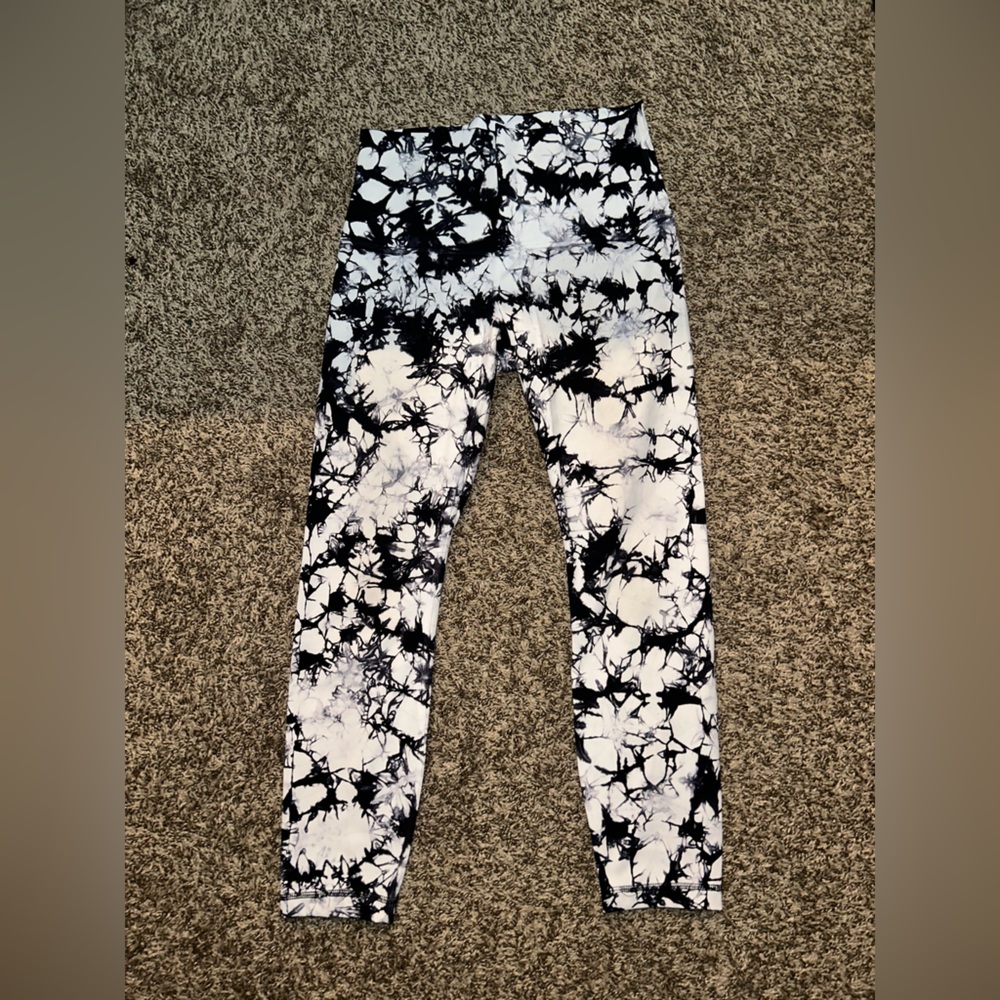 Lululemon 25” Wunder Under Tie-Dye Leggings